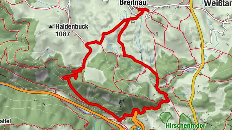 Breitnau - Durch das Höllental zur Ravennaschlucht