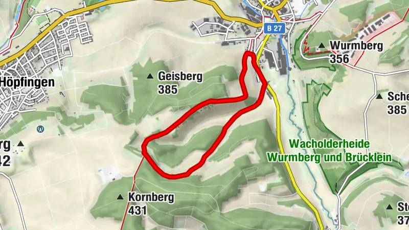 Hardheim: Kreuzbergsteige