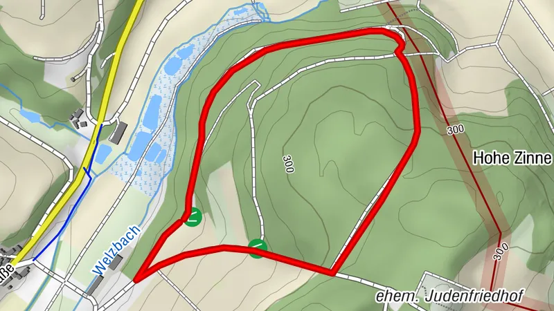 Waldlehrpfad Wenkheim Tour Eichenblatt