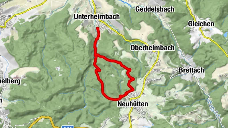 Sportanlagen - Bretzfeld - Tour 3