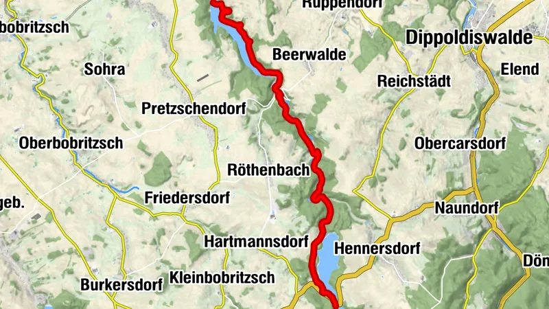 Trinkwasserlehrpfad Lehnmühle - Klingenberg