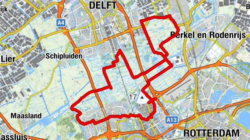 Rondje vlaardingen berkel ackerdijkse plassen
