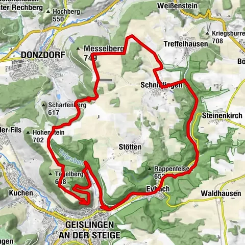 Löwentrail "Mordloch-Runde" - rápido descenso al valle de ensueño de Roggen