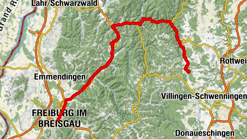 Vom Schwarzwald in den Breisgau