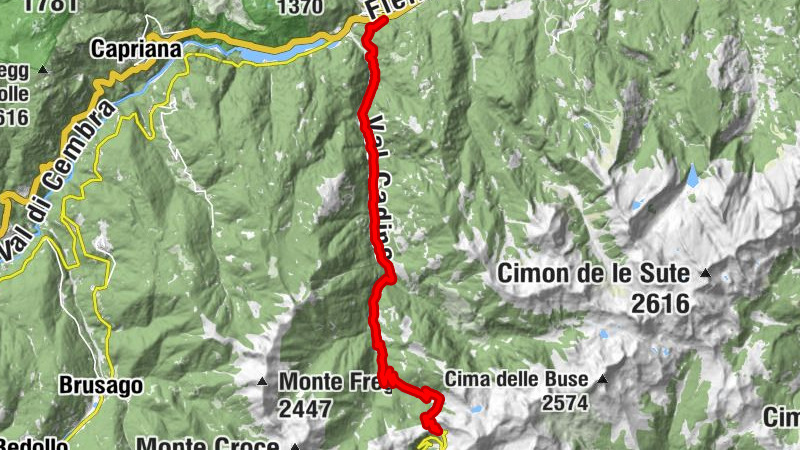 Subidas del Giro de Italia - Paso de Manghen