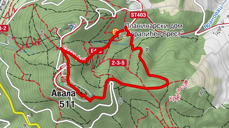 ST402 Excursión a la cumbre del Avala