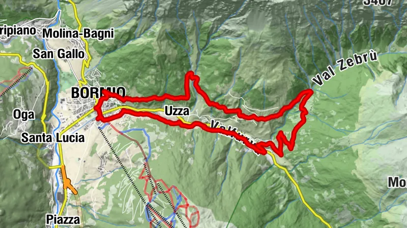 Stelvio E-Bike Tour: Ciclabile Valfurva - Ponte Tre Croci - Pedemontana