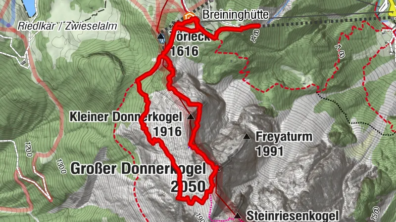 Donnerkogel-Klettersteig