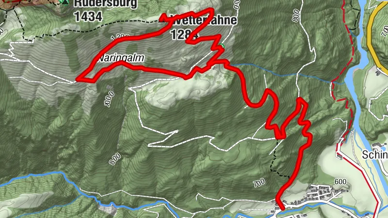 Aufstieg zur Wetterfahne (1284m) | Spritztour auf einen Panorama Gipfel