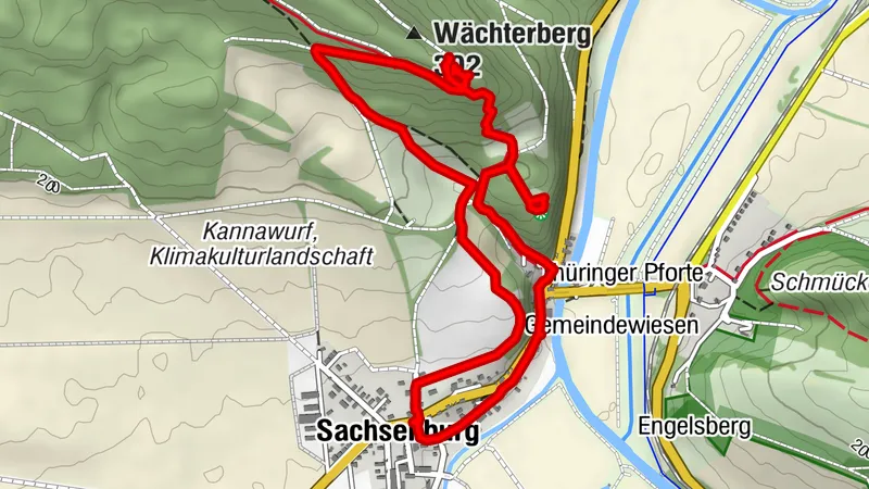 Burgruinen Sachsenburg