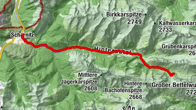 Karwendel Höhenweg - Gehrichtung Reith-Scharnitz (Etappe 6): Hallerangerhaus - Scharnitz