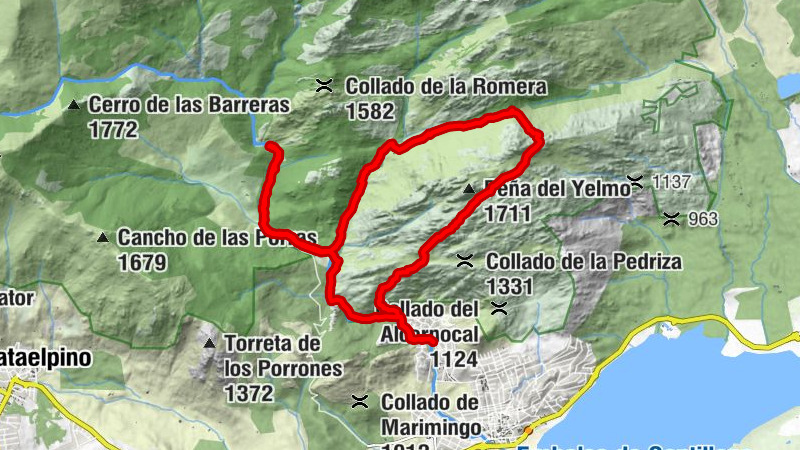 Manzanares - El Yelmo - Charca Verde - Manzanares
