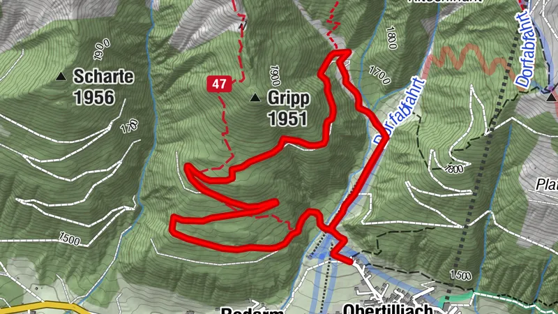 Larchen Rundwanderweg