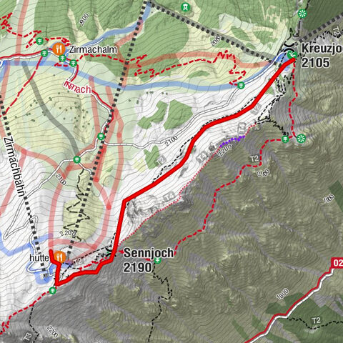 Fulpmes: Zur Sennjochhütte