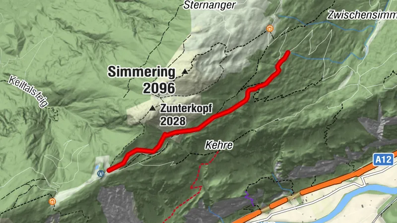 Haiminger Alm <> Simmering Alm