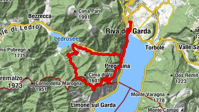 riva pregasina Ledro riva...anche per e-bike