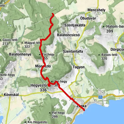 Balatoncsicsó, Dunántúl/Magyarország