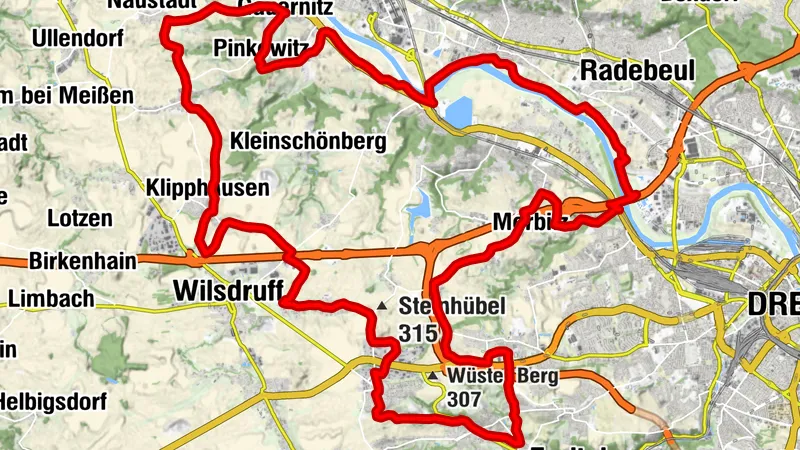 Gravel-Tour 2: Linkselbische Täler