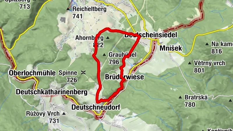 Deutschneudorf, Glockenweg