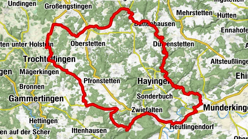 Münster Marchtal, AlbGold, Lautertal Runde