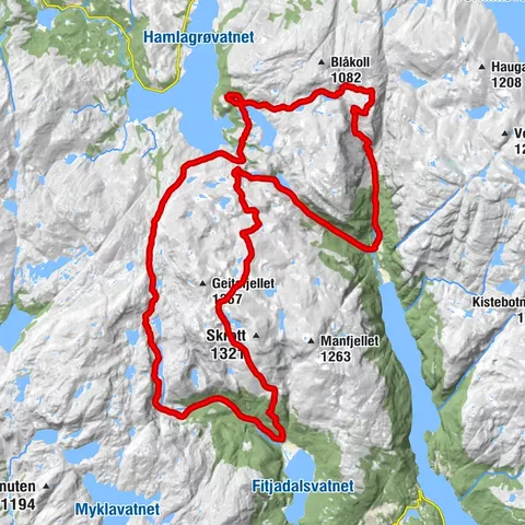 Botnane - Kiellandbu - Flatabø - Kvam herad