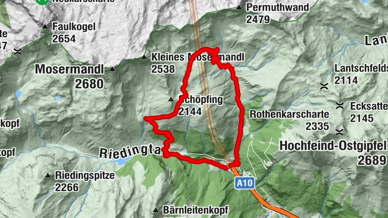 Wald - Brünnwandquellen - Muhreralm