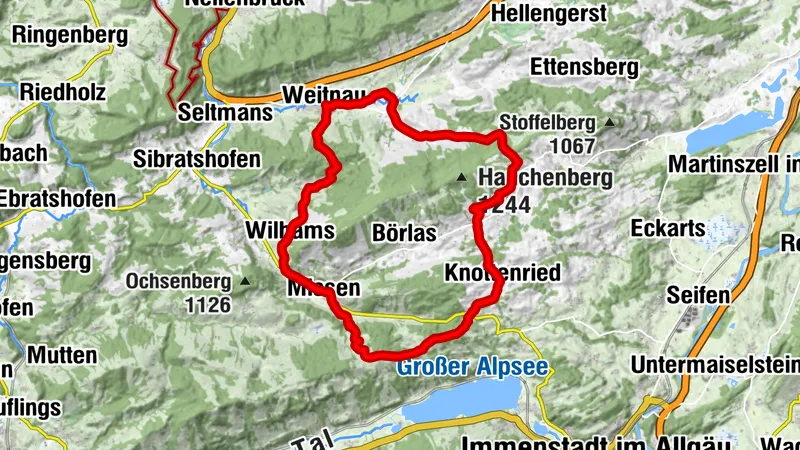 Carl-Hirnbein-Weg - Immenstadt