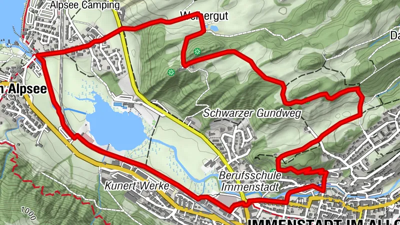 Grählweg en el Calvario