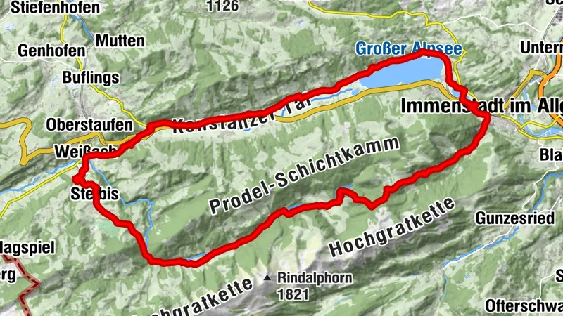 Por la carretera de la sal a través del valle de Ehrenschwang