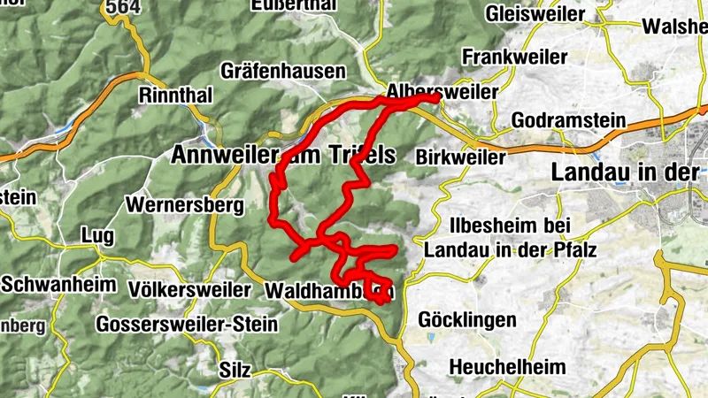 Albersweiler, Rheinland-Pfalz/Deutschland