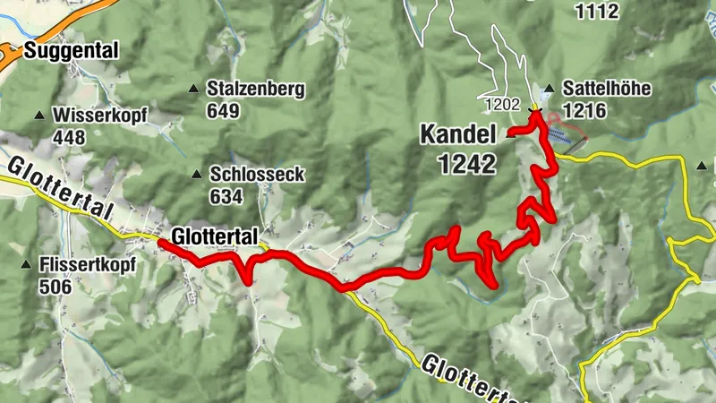MTB-Tour zum Kandel