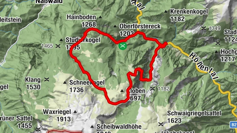 Hoyos-Steig - Kesselgraben