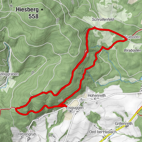 St. Leonhard: Eisguggen Waldrundwanderung