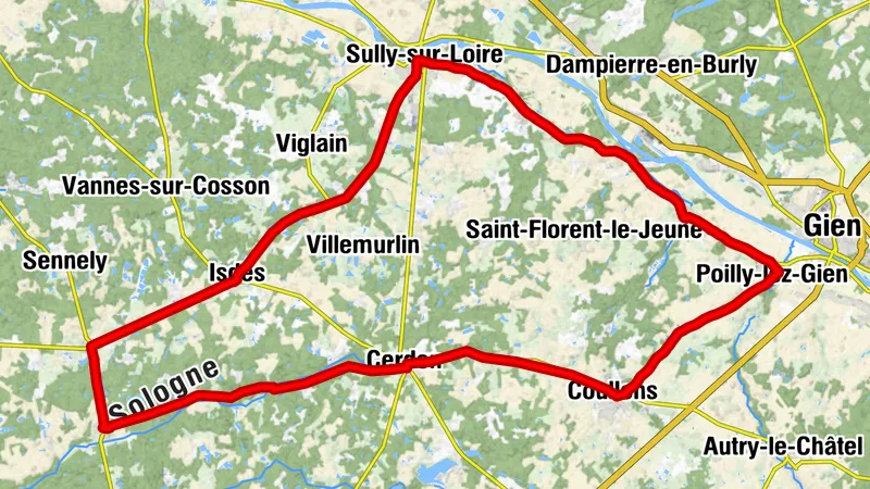 Runde ab Souvigny bis Souvgny