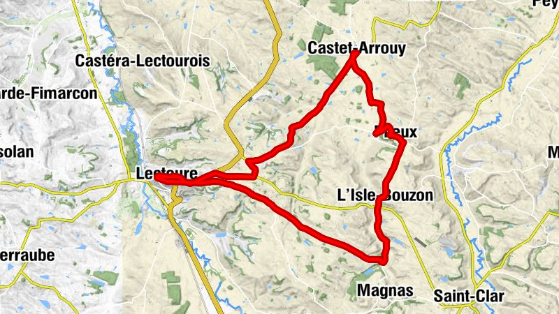 Lectoure - circuito n°1 - BAE
