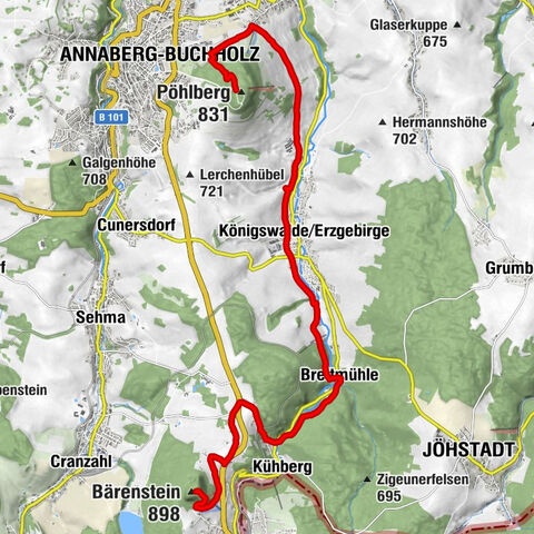 Stoneman Miriquidi Sección BTT Bärenstein Pöhlberg
