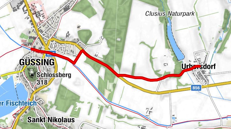 Wandern in der Weinidylle: Güssing - Urbersdorf