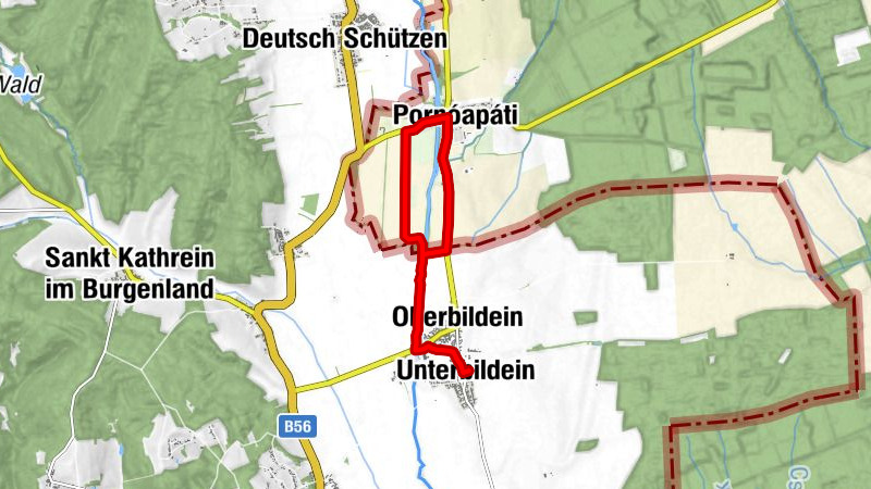 Wandern in der Weinidylle: Rundweg Bildein - Pornoapati