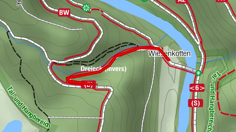 Zuweg Solingen (Wiesenkotten)