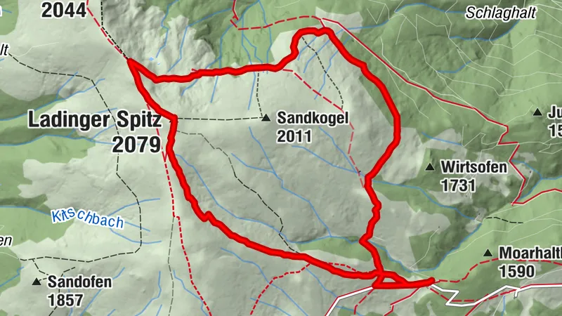 Saualmrunde - übern Ladinger Spitz