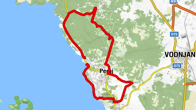 Peroj Portic-sv.Foska-Peroj-Fažana-Peroj Portic