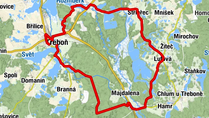 Trebon Radfahren Nepomuk