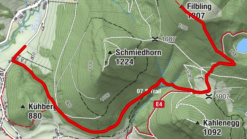 Geführte Wanderungen: Filbling - Gipfelerlebnis