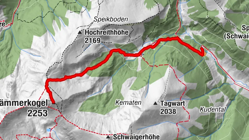 Hämmerkogel von der Bodenhütte