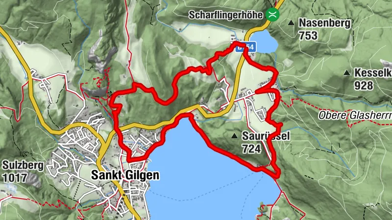 Hüttenstein Buchberg Sankt Gilgen RDW