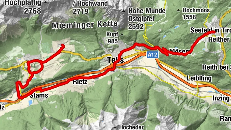 Rennrad - MIEMINGER PLATEAU RUNDE_Ida