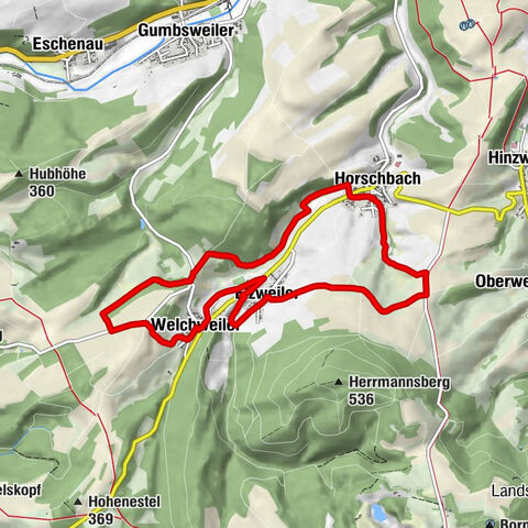 Horschbach - Herrmannsberger Höhentour "Panoramatour"
