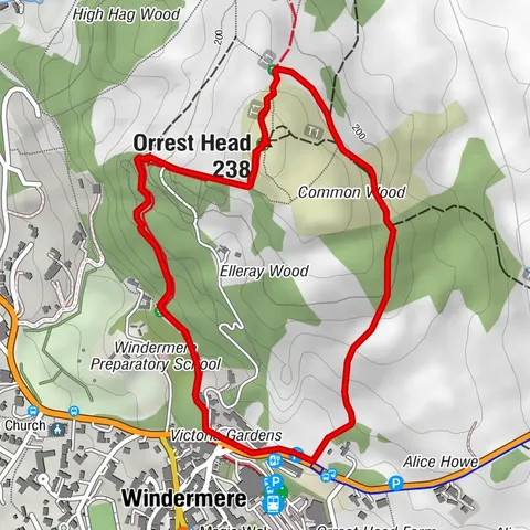 Orest Head, Windermere, Lake District
