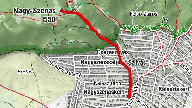 Nagy-Szénás 550m