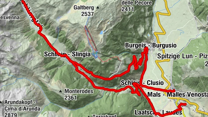 Mals, Trentino-Südtirol/Italien
